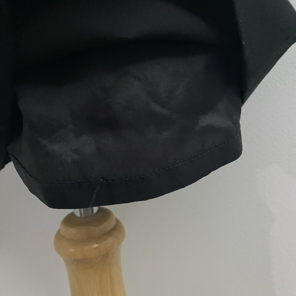 Petite Sophisticate stretch business office black midi dress skirt buckles 6 - Picture 7 of 12